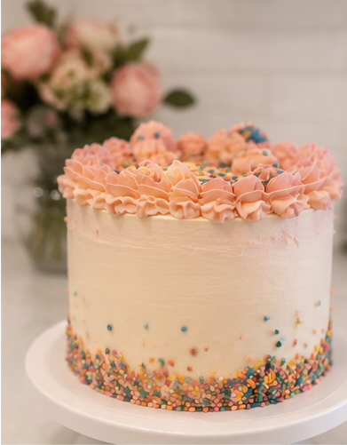 Handcrafted edible art creation